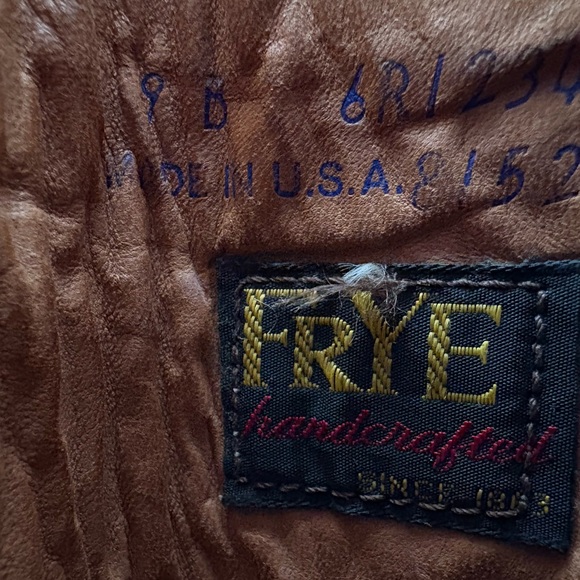 Frye 60s-70s Campus Vintage Black Label Boots - Picture 13 of 16